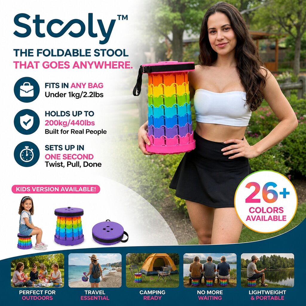 Stooly™ Foldable Portable Stool